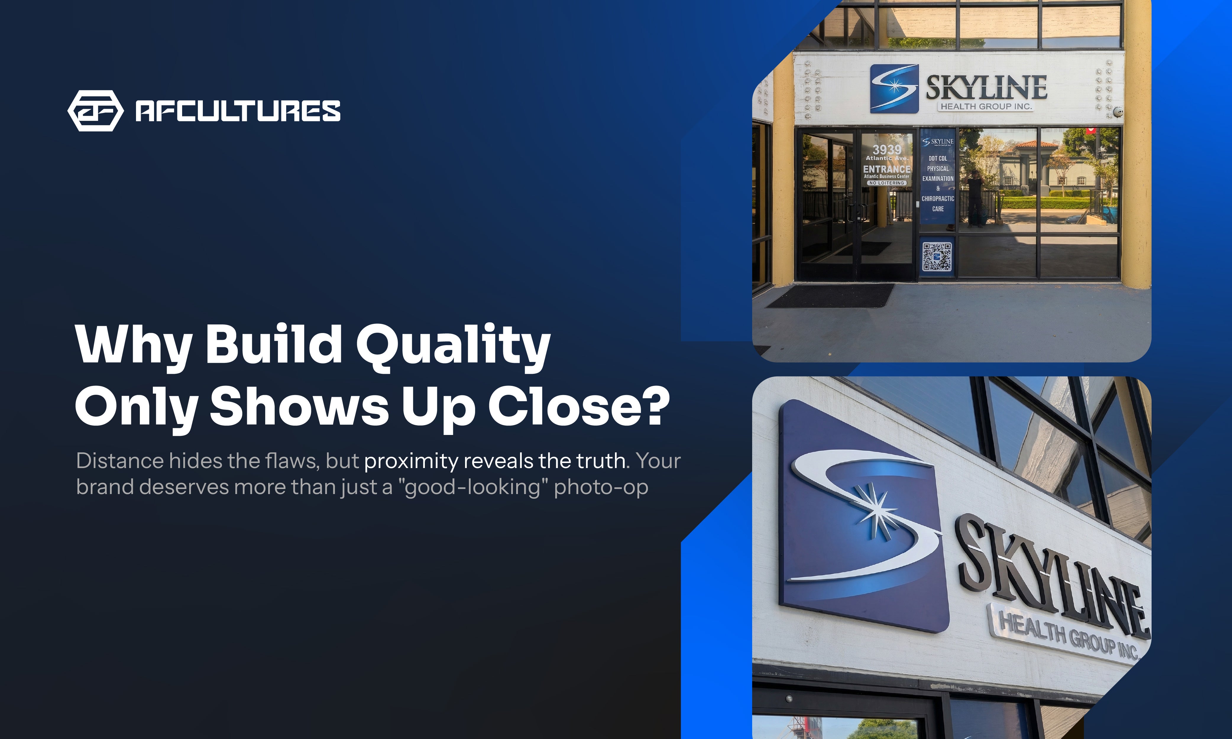Why Build Quality Only Shows Up Up Close