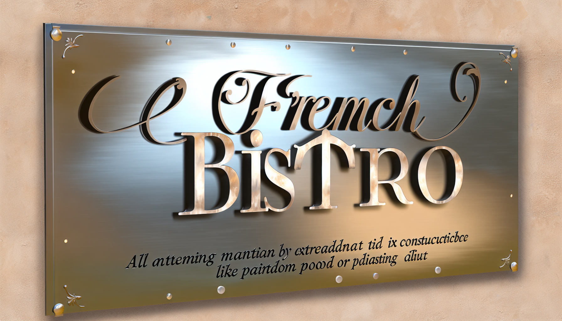Discover bespoke French Bistro signs in California. AFCultures crafts elegant, durable signage that captures your restaurant’s authentic charm.
