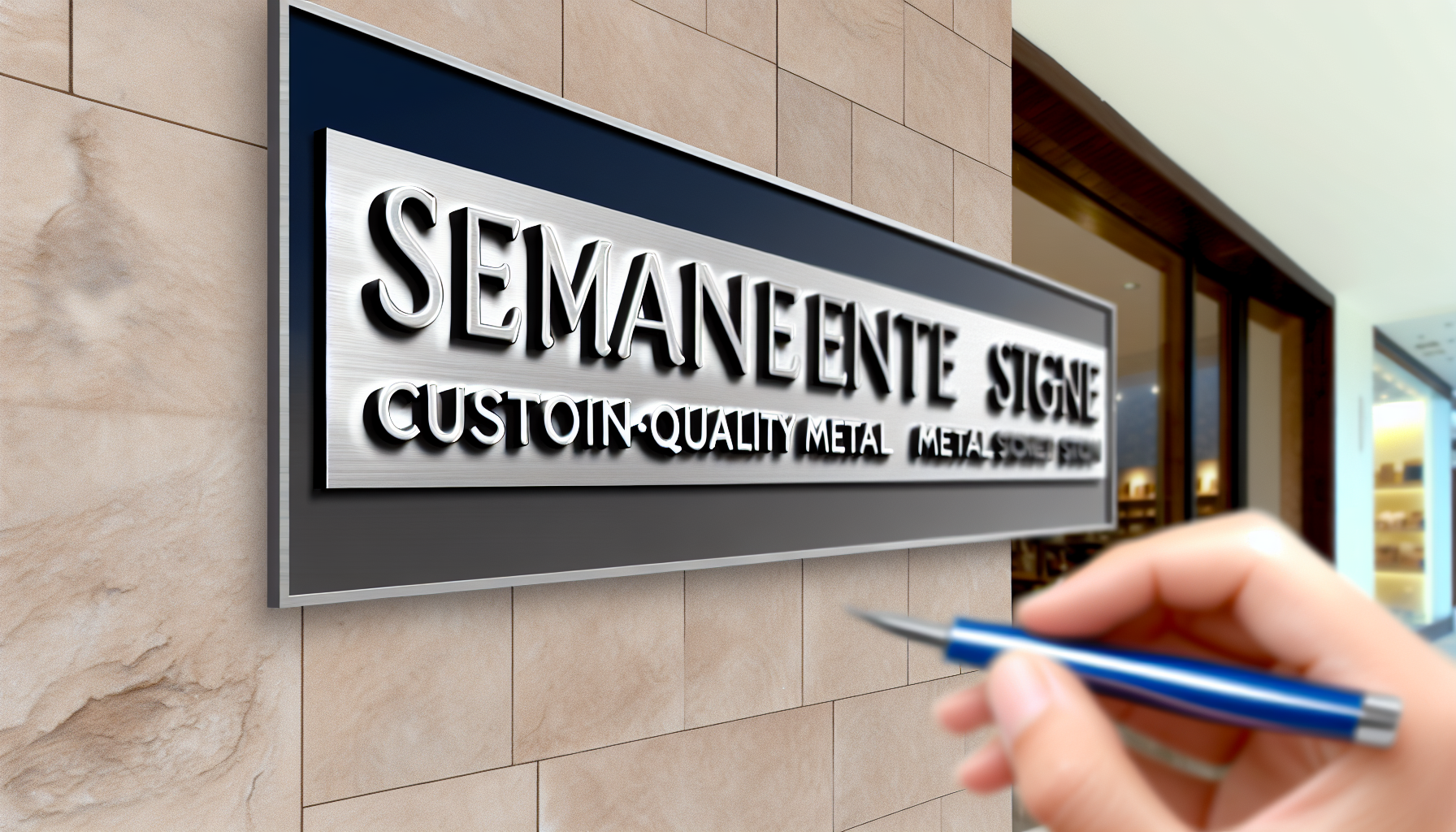 AFCultures creates custom metal signs for retail stores in National City, CA—delivering precision design, durability, and standout branding for your business.