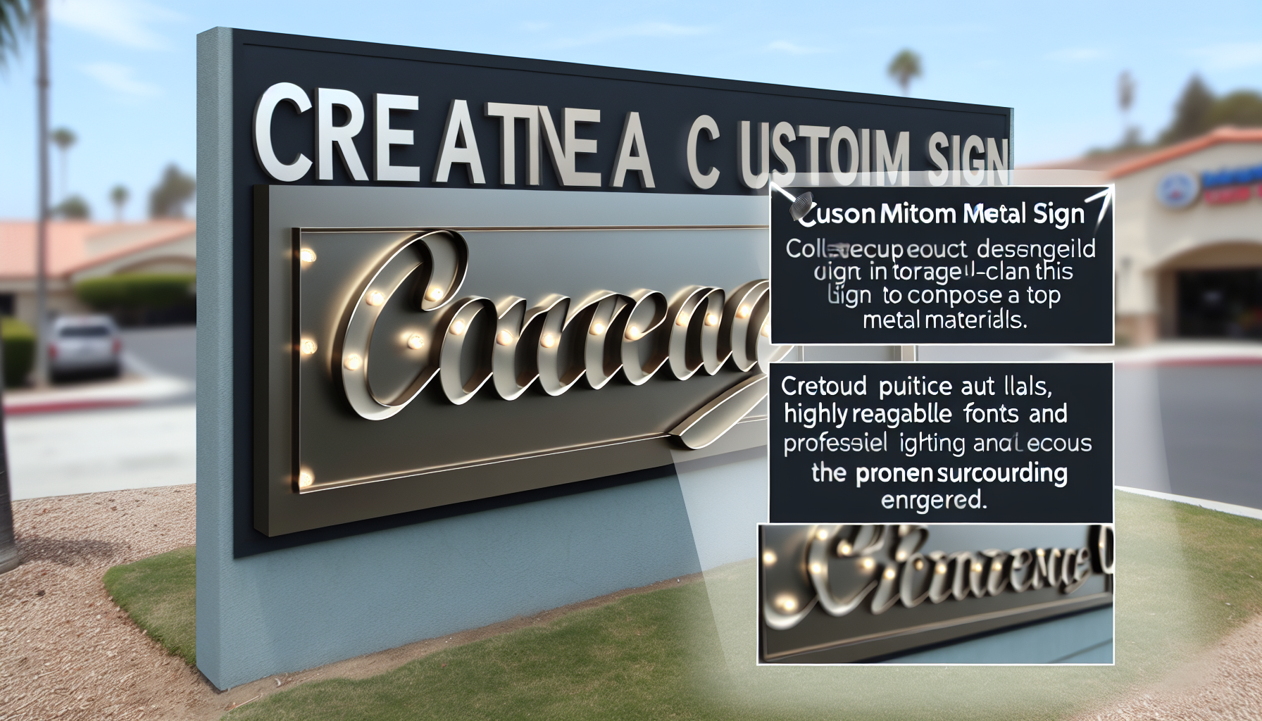 AFCultures delivers bespoke metal signs for Retail Stores in Torrance, CA—crafted for elegance, visibility, and lasting brand impact.