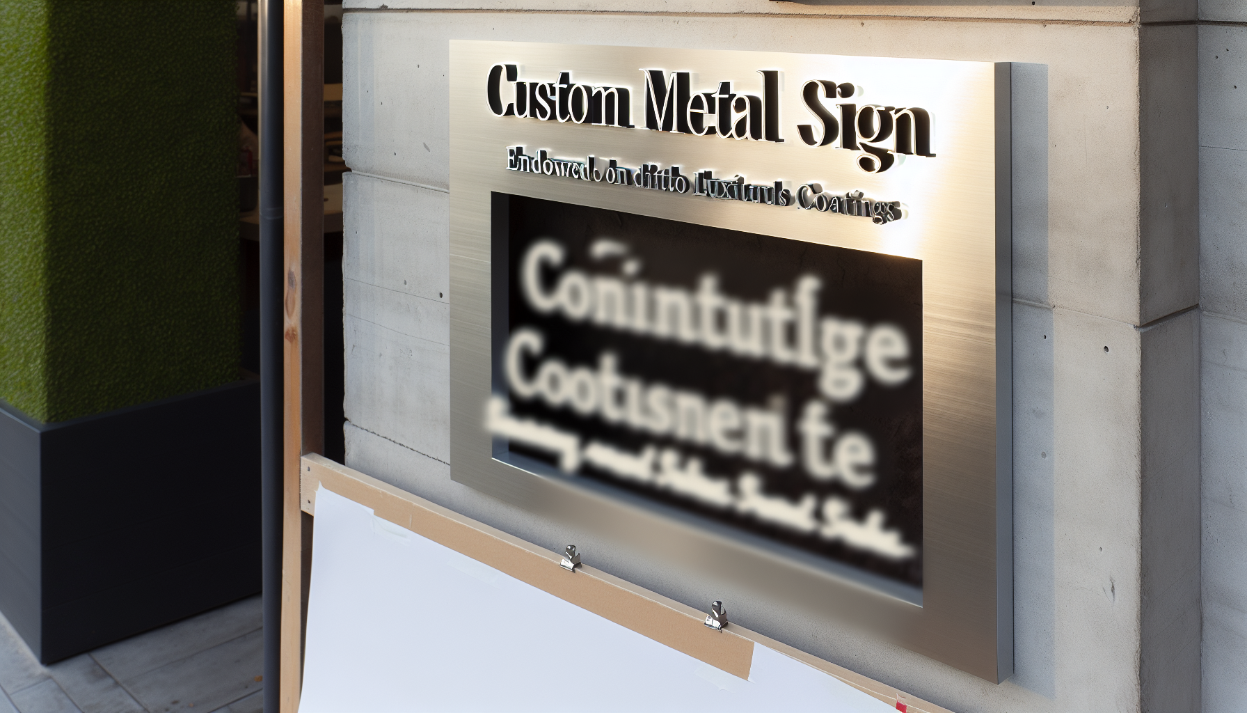 AFCultures crafts custom metal signs for Retail Stores in Vallejo, CA—premium materials, standout designs, and lasting impressions for your business.
