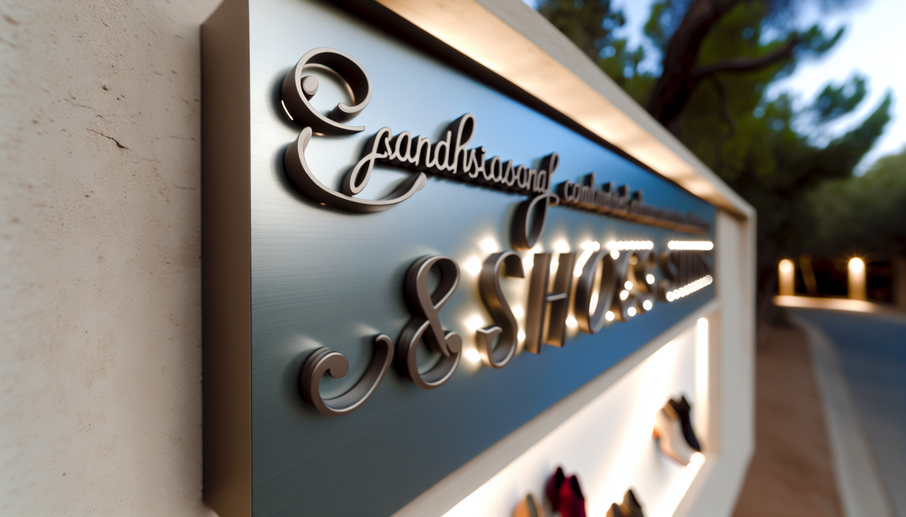 Transform your California Shoe Store with custom signs by AFCultures—expertly designed, durable, and tailored to showcase your brand's unique style.
