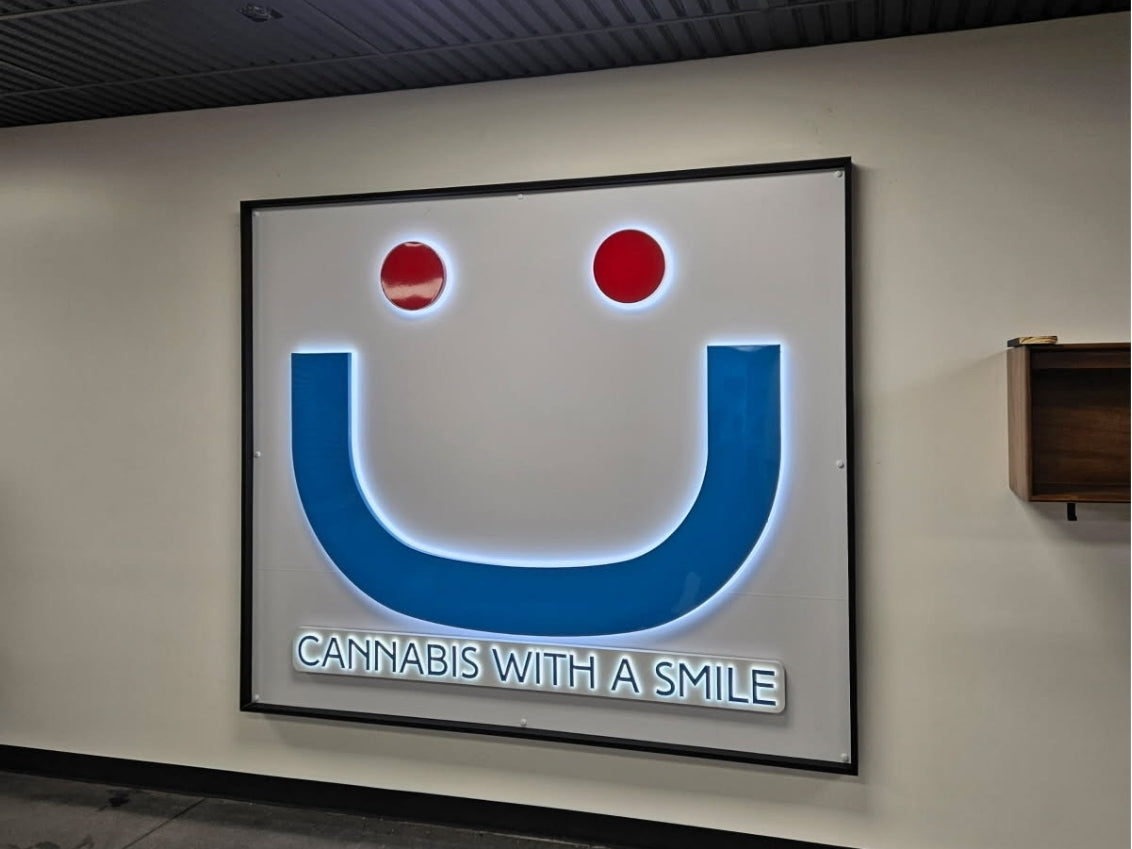AFCultures premium business lobby sign 60in