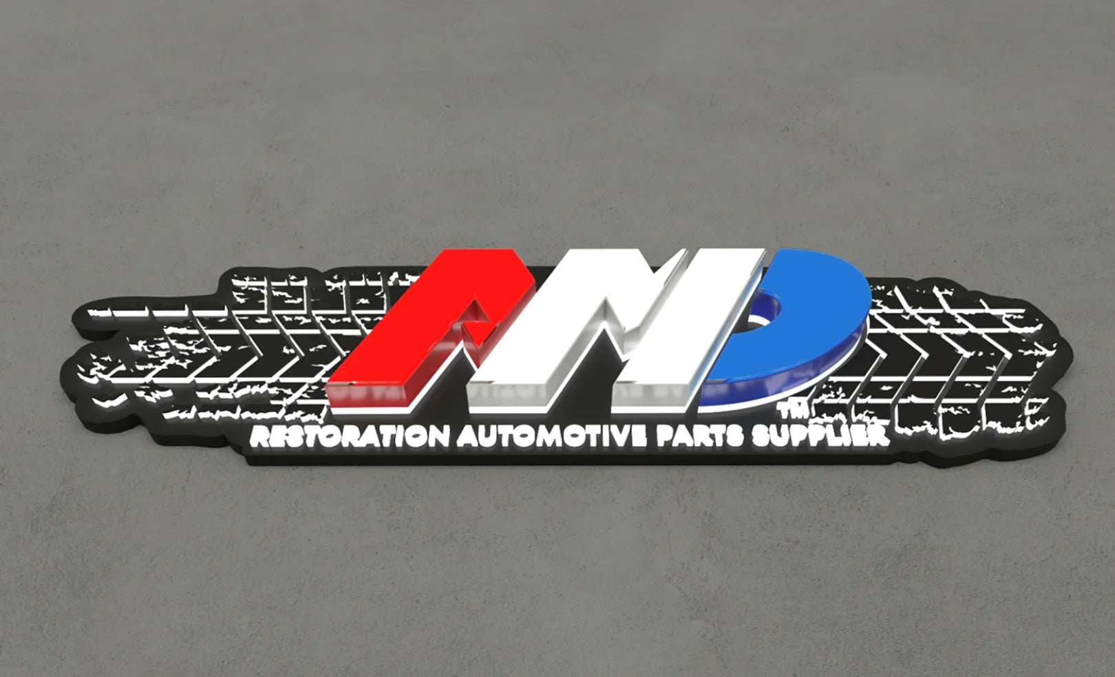 product 3d sign