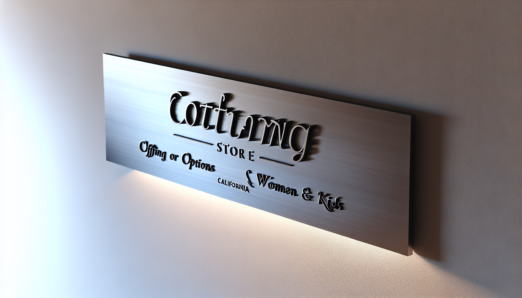 AFCultures delivers expertly crafted custom signs for clothing stores in California—designed to enhance your brand, attract customers, and elevate your storefront.