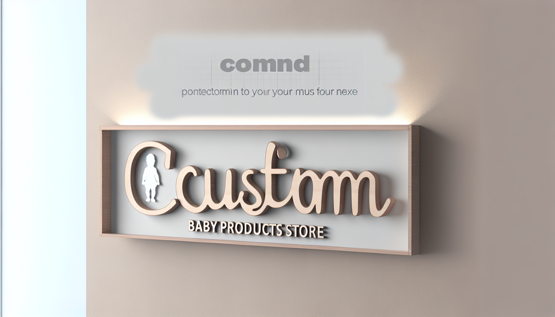 Discover bespoke custom signs for Baby Products Stores in California—AFCultures delivers standout design, premium quality, and brand impact.