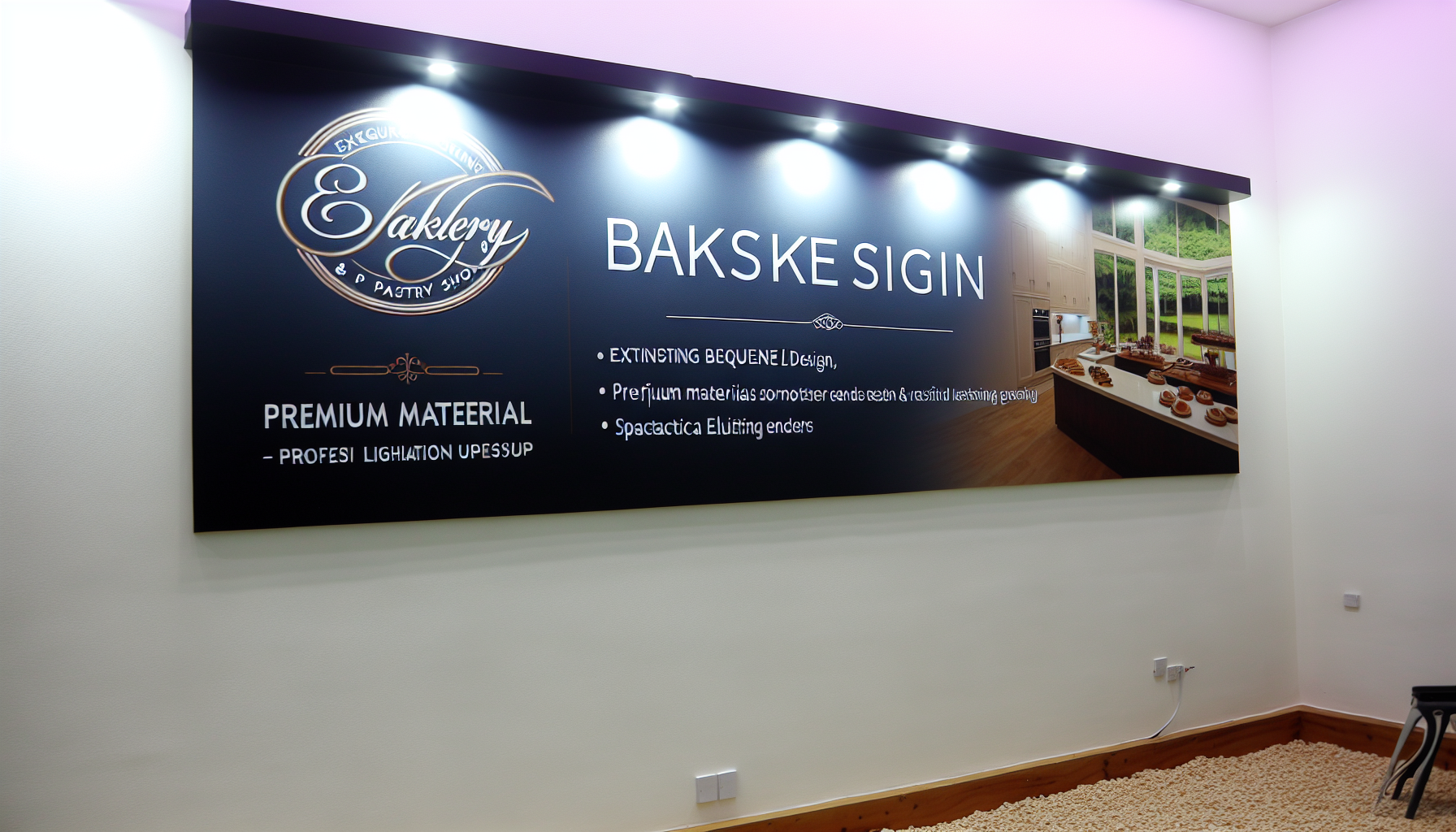 AFCultures delivers standout custom signs for Bakery & Pastry Shops in California, blending elegant design with durable materials to boost your brand.