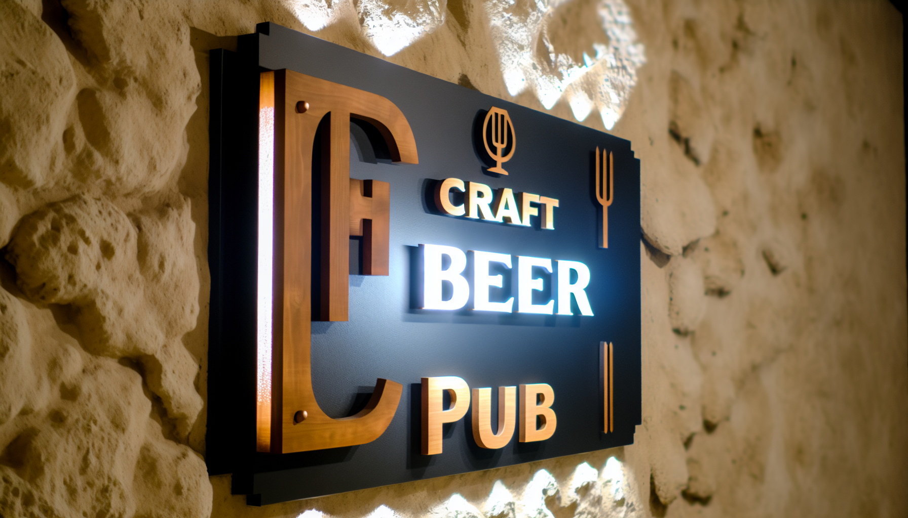 Transform your California Craft Beer Pub with AFCultures’ expertly designed custom signs—crafted for lasting style, visibility, and brand distinction.