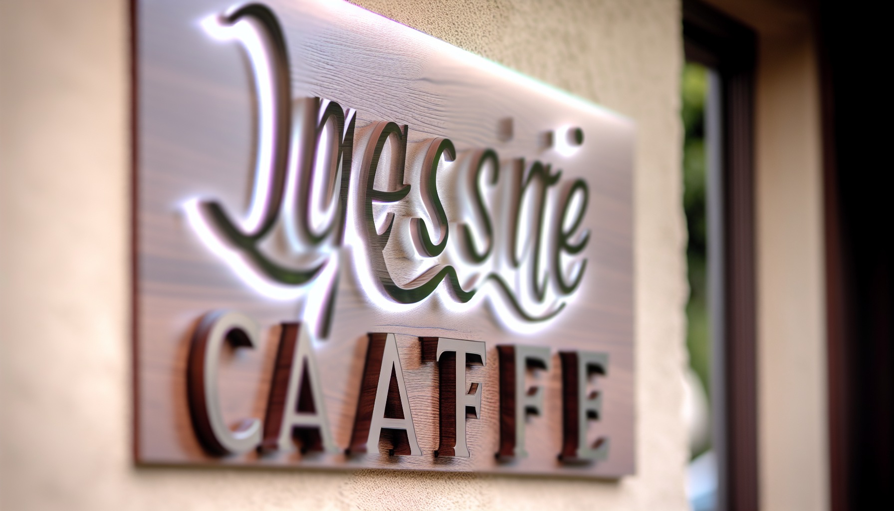 AFCultures crafts elegant custom signs for Dessert Cafés in California, blending design, quality materials, and expert illumination to attract more customers.