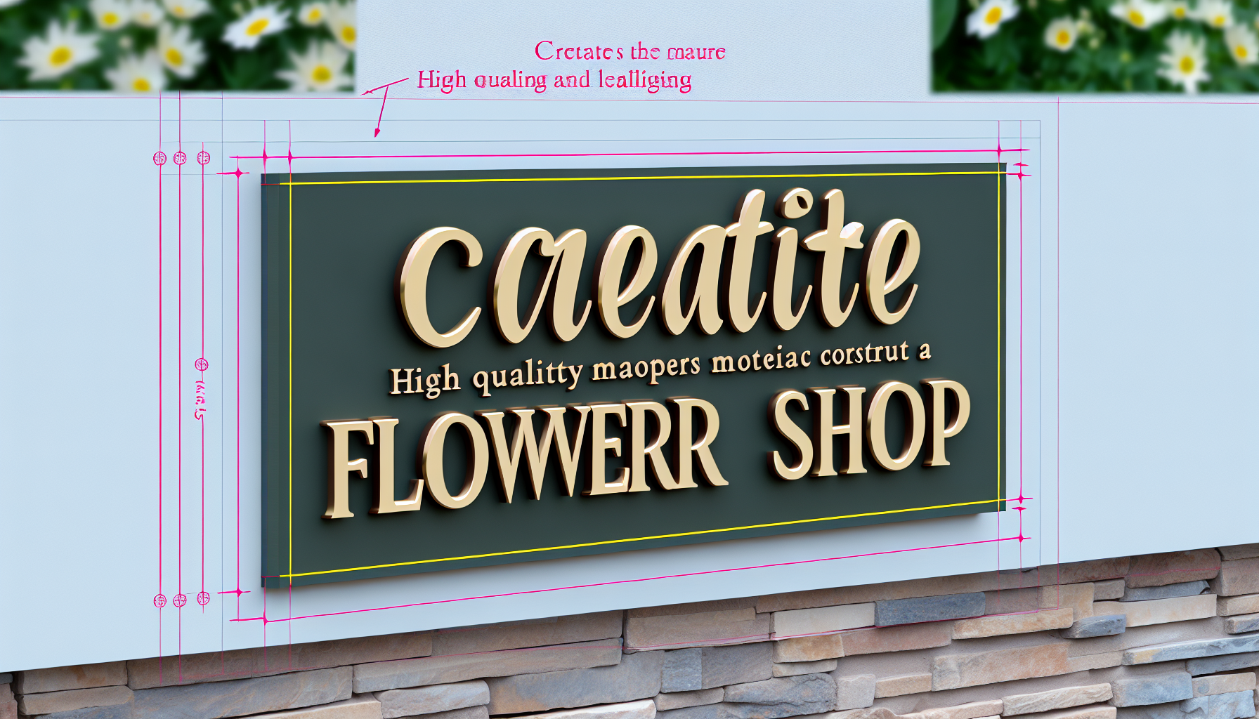 Bring your California flower shop to life with AFCultures’ expertly crafted custom signs—designed to captivate, illuminate, and grow your local brand.
