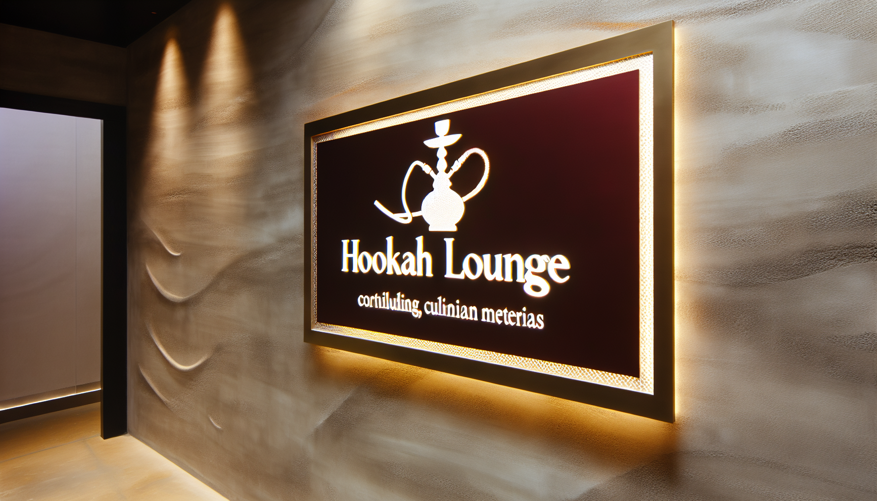 Discover premium custom signs for Hookah Lounges in California. AFCultures designs stunning, illuminated signage to elevate your lounge’s brand and ambiance.