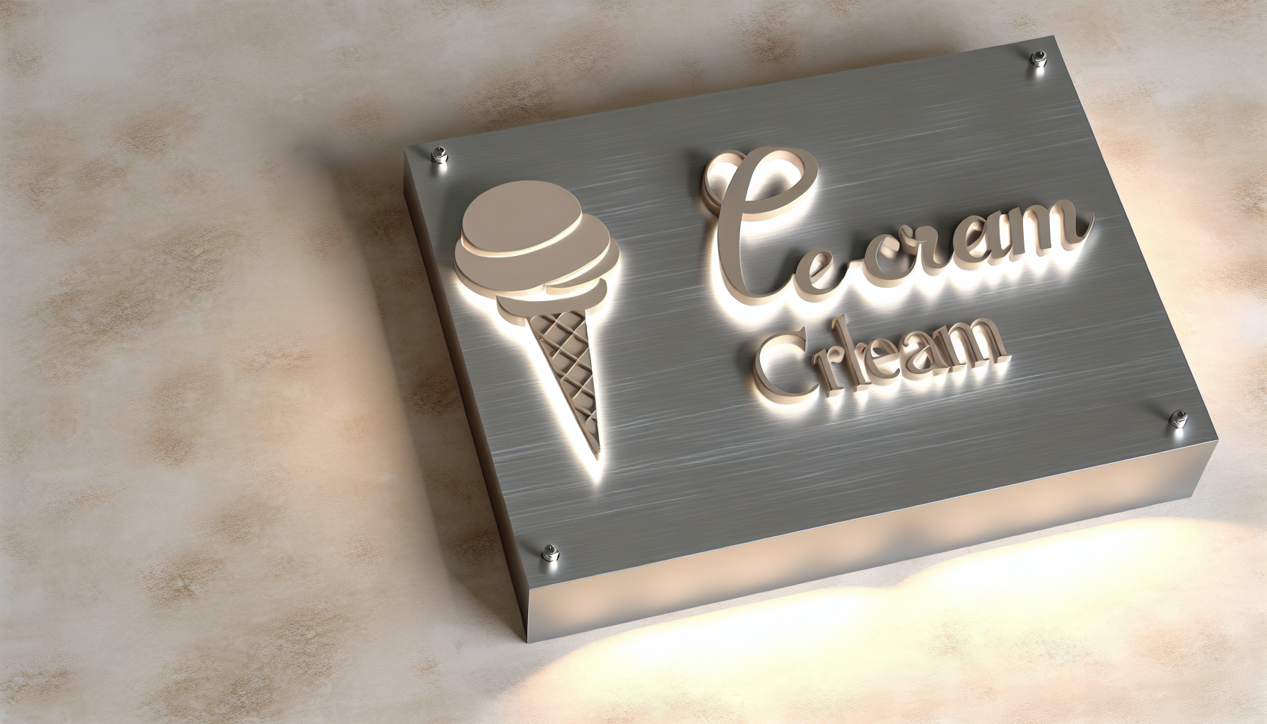 AFCultures crafts premium custom signs for California Ice Cream Shops—stand out with elegant, durable, and Instagram-worthy signage tailored to your brand.