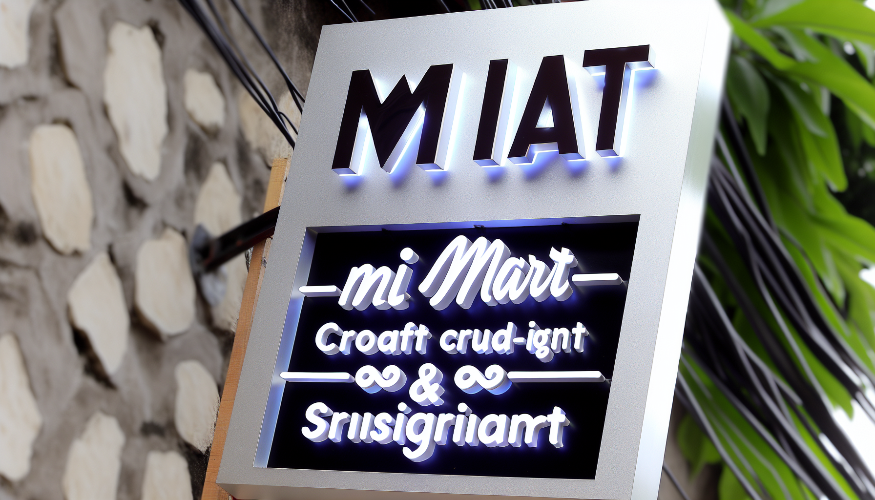 AFCultures delivers standout custom signs for Mini Marts in California—designed for visibility, durability, and a polished, professional look.