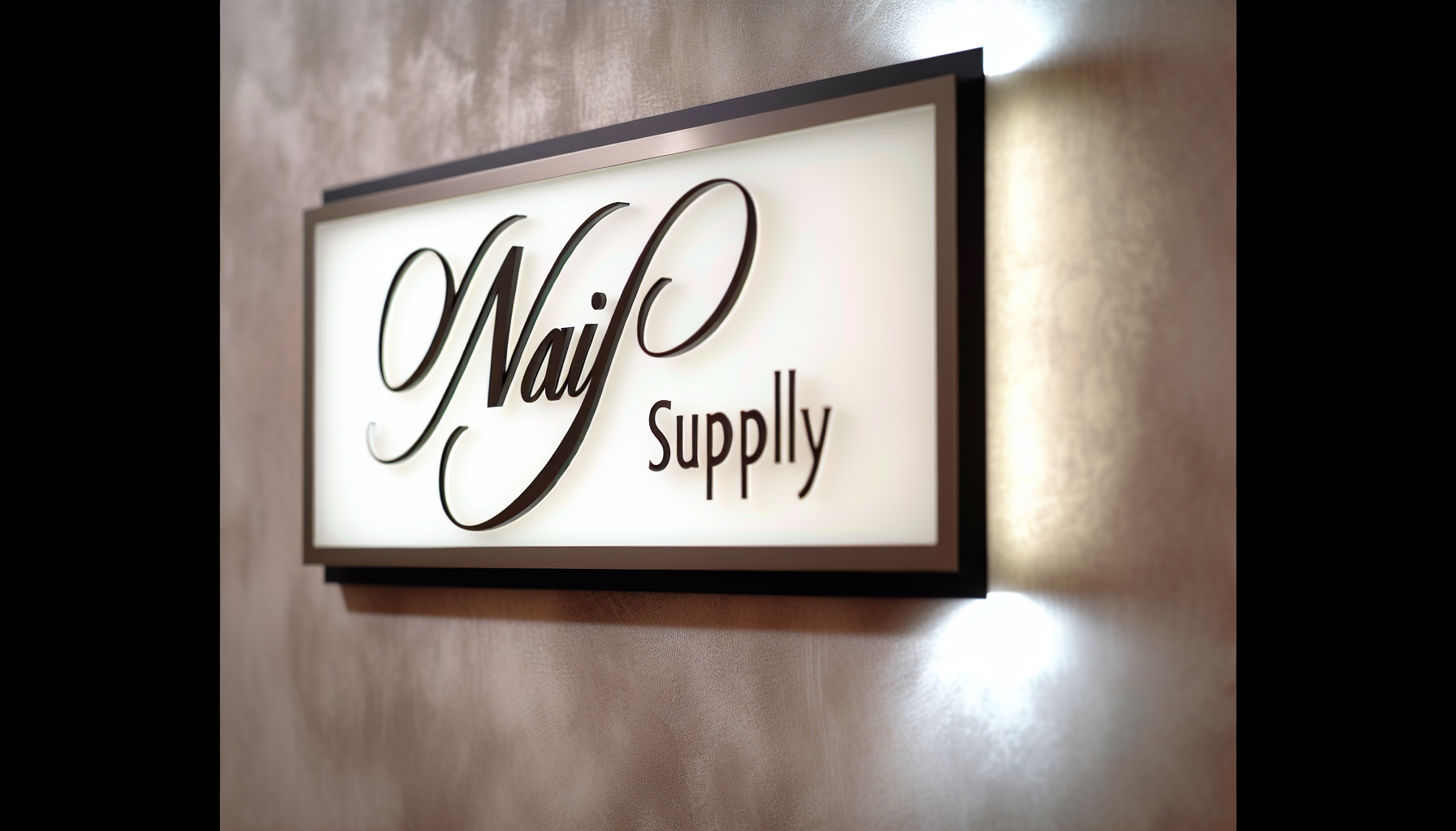 AFCultures designs custom signs for California Nail Supply Stores—enhancing visibility, style, and customer trust with expertly crafted signage solutions.