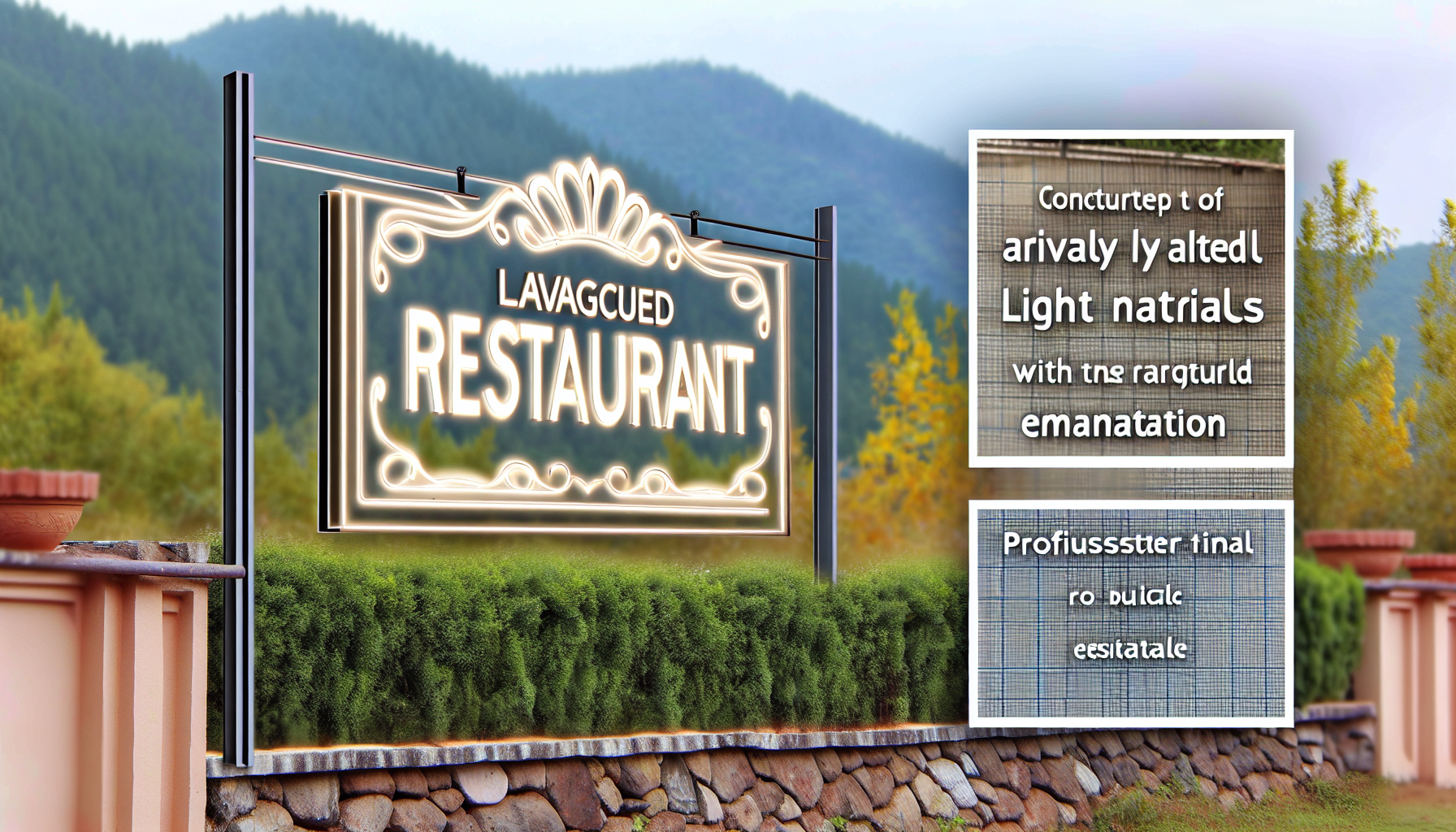 AFCultures crafts custom restaurant signs in Whittier, CA—designed for elegance, durability, and brand impact. Stand out with tailored signage solutions.