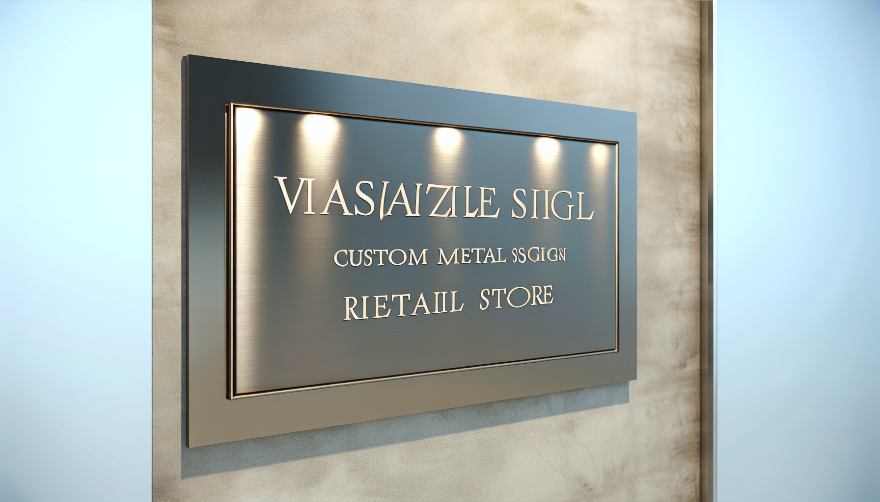 AFCultures crafts standout custom metal signs for Santa Monica retail stores, blending design precision and premium materials to boost your brand presence.