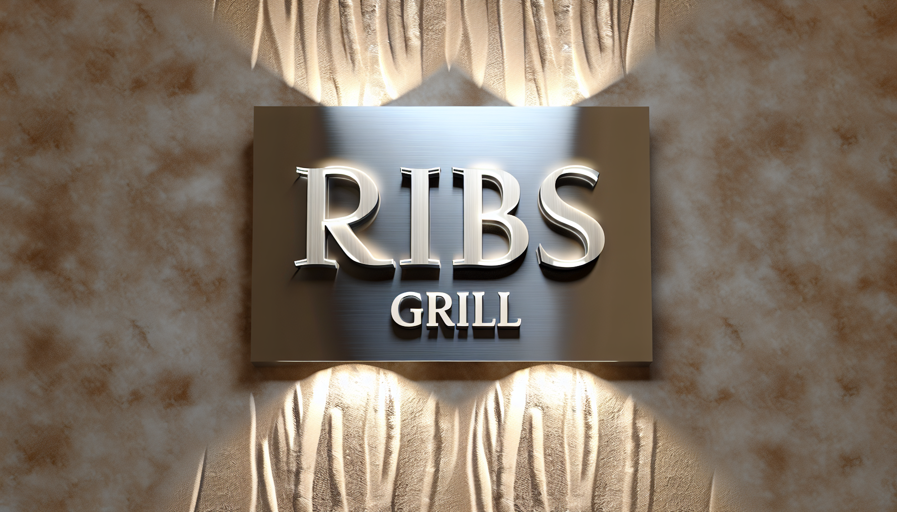 Transform your Ribs Grill in California with a custom sign by AFCultures—expertly designed to attract customers and showcase your unique brand.