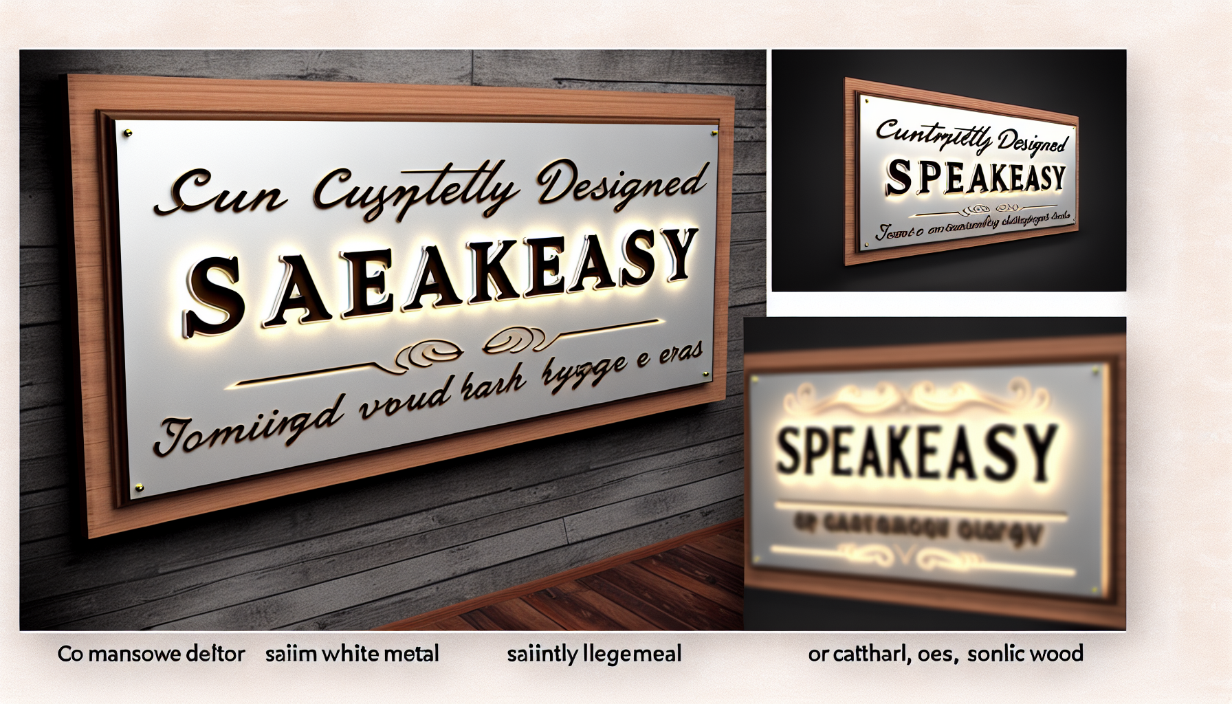 Discover premium custom Speakeasy signs in California. AFCultures delivers expertly crafted signage that elevates your venue’s style and authenticity.