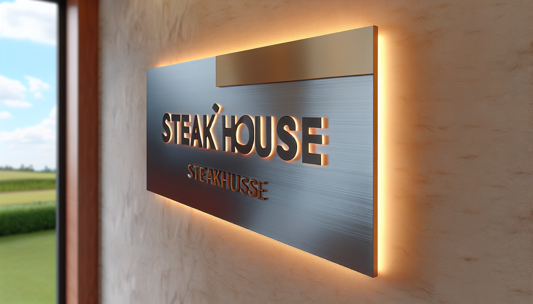 Transform your California Steakhouse with AFCultures’ custom signs—crafted for elegance, visibility, and compliance with local codes.