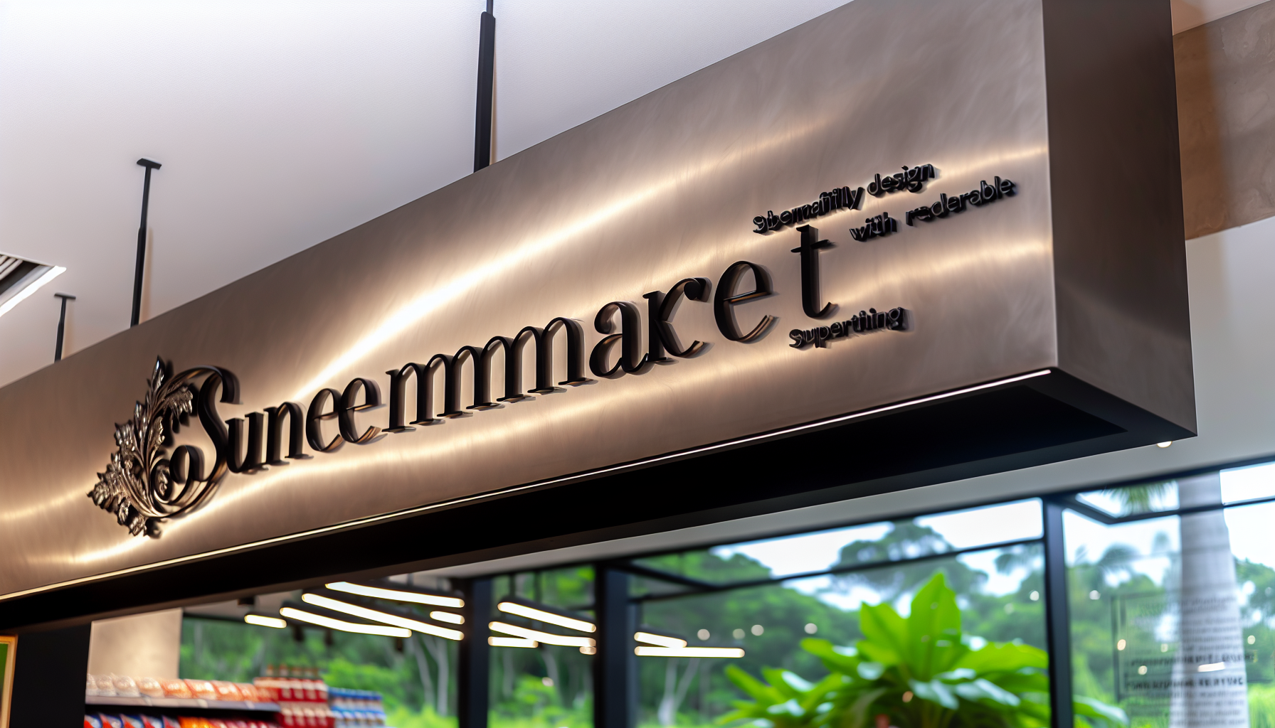 Stand out in California with a custom supermarket sign by AFCultures—expert design, premium materials, and tailored solutions for your business.