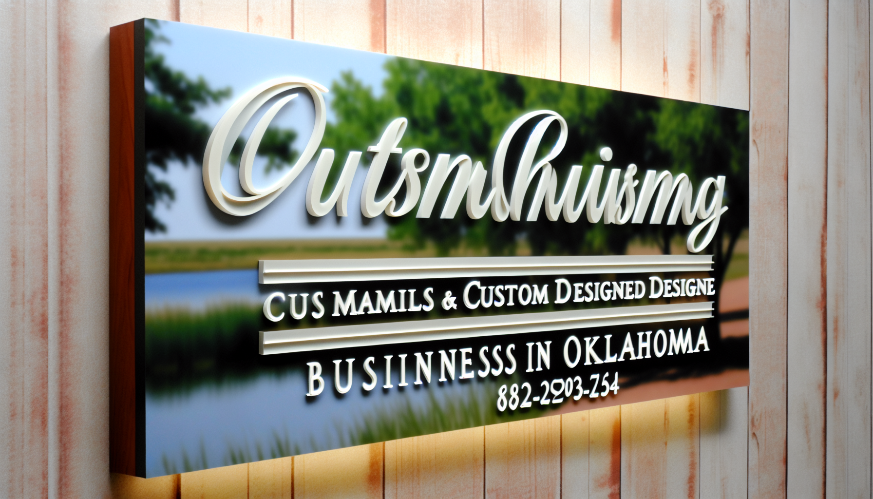 AFCultures crafts standout custom signs in Oklahoma, blending creative design and durability to help your business attract and impress.