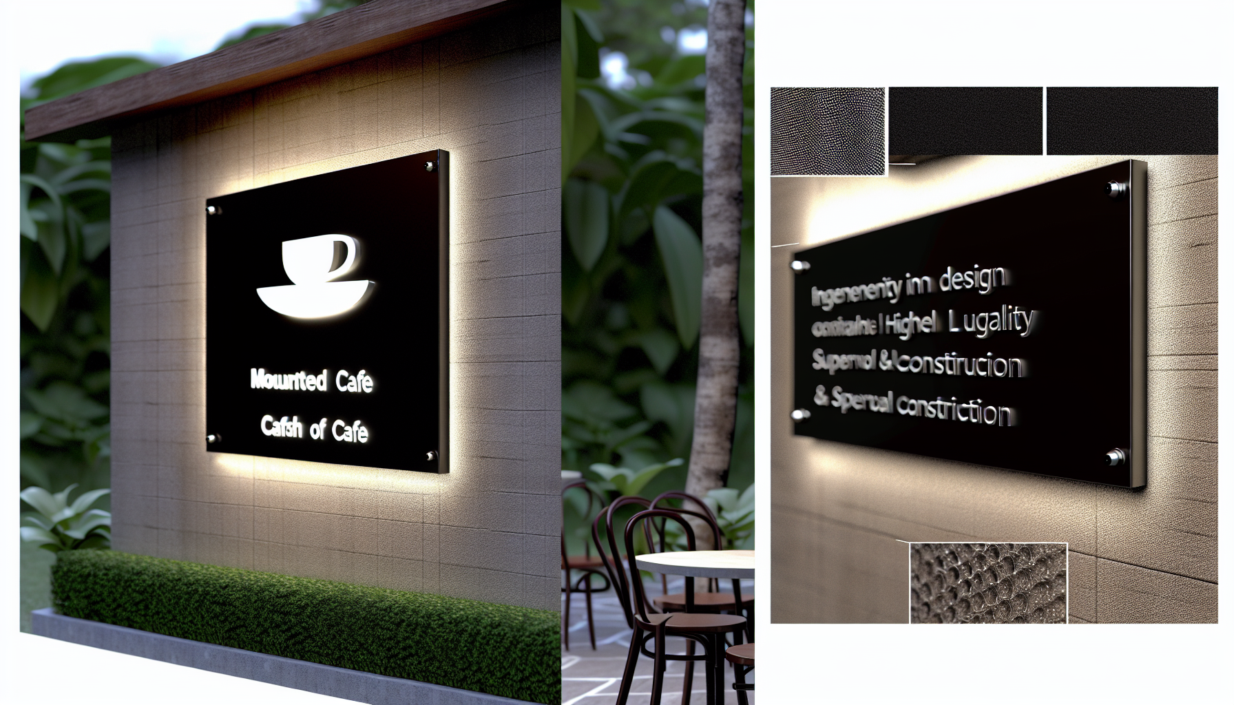 AFCultures crafts custom cafe signs in Oakland, CA—distinctive designs, premium materials, and expert installation to help your business stand out.
