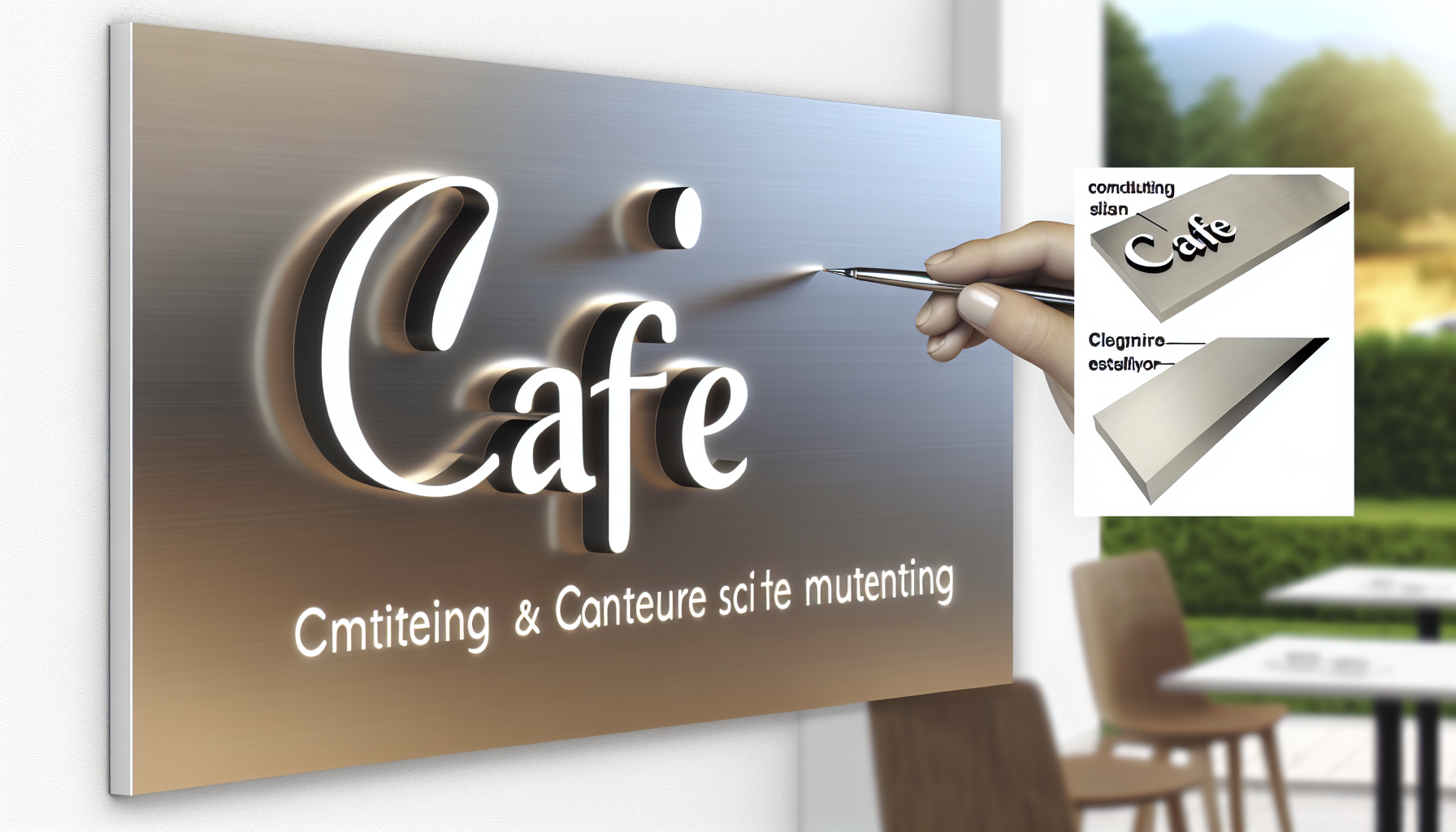 AFCultures crafts custom signs for cafes in Palm Desert, CA, combining design expertise and quality materials to help your cafe stand out.
