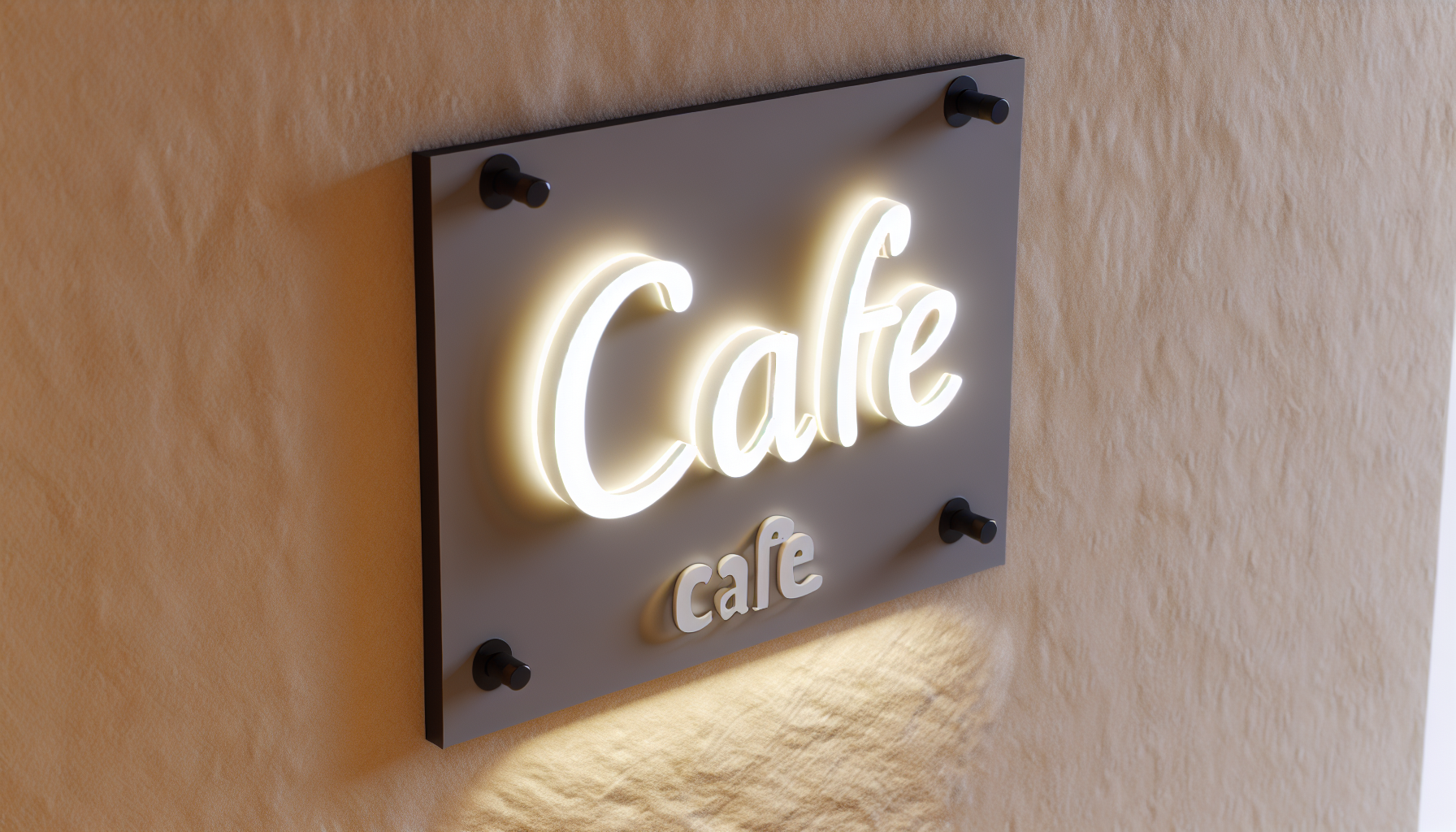Transform your San Diego cafe with a custom LED sign from AFCultures—expertly designed, beautifully crafted, and tailored to your brand.