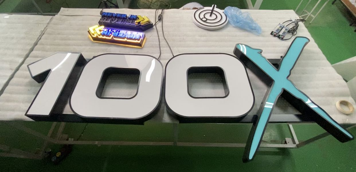 100x equine retail storefront with custom 3d signs for horse supplements and tack