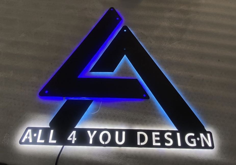 retail metal signs by all 4 you design
