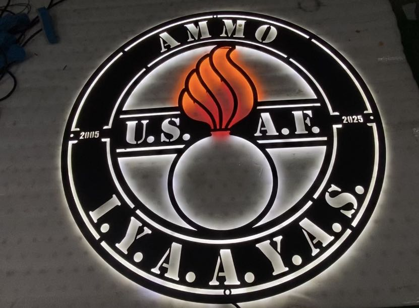 ammo iyaayas retail metal signs display