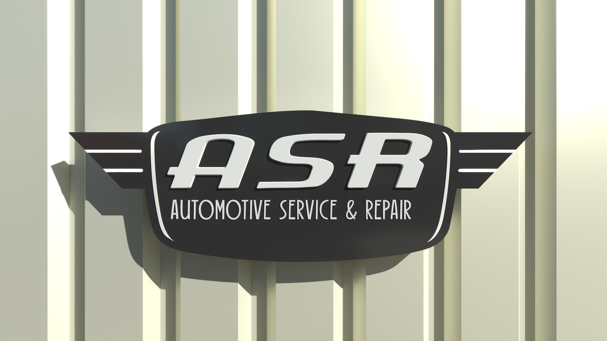 automotive service and repair 3d signs for automotive businesses
