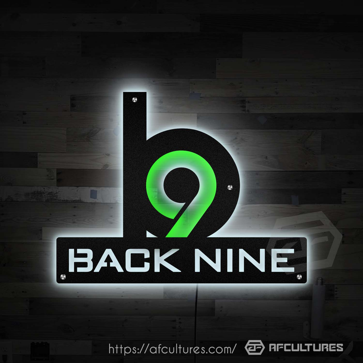 9 Signs Branded Custom Signs for Back Nine | AFCultures Sign Solutions