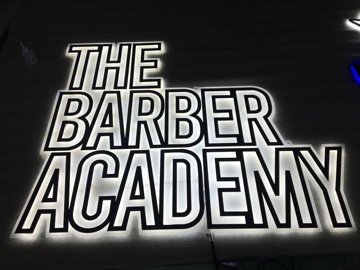 barber academy logo