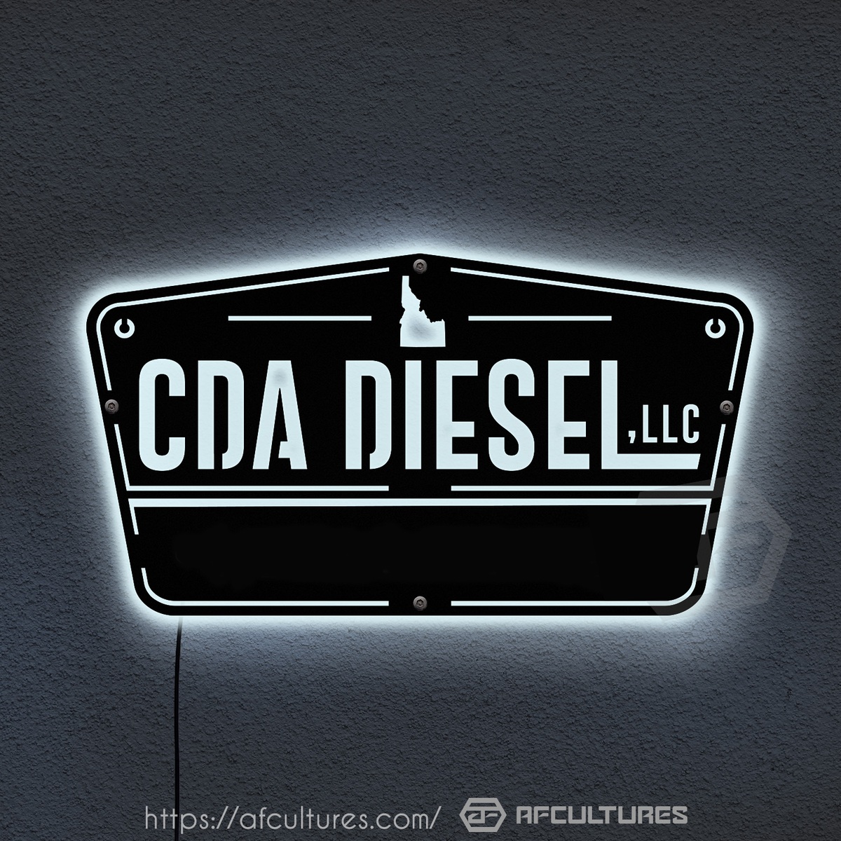 Afcultures custom signs for CDA Diesel – AFCultures