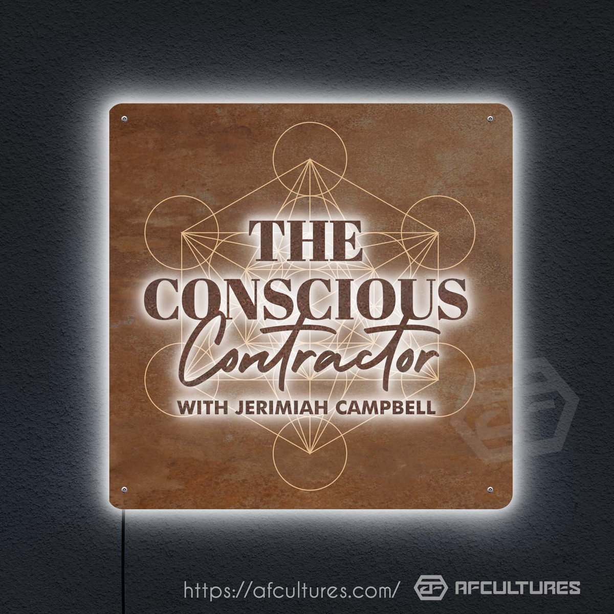 the conscious contractor logo branding