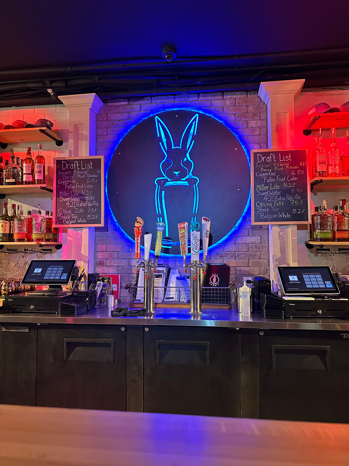 handcrafted glassware from fat rabbit glass