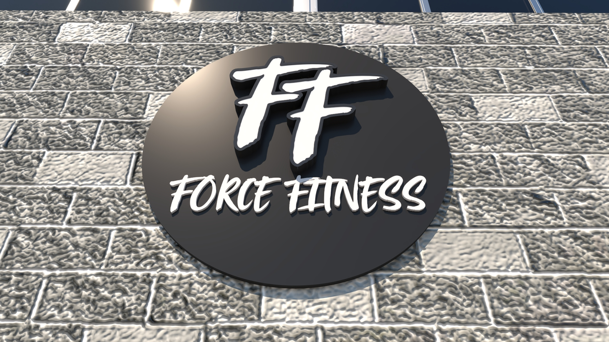 force fitness gym logo