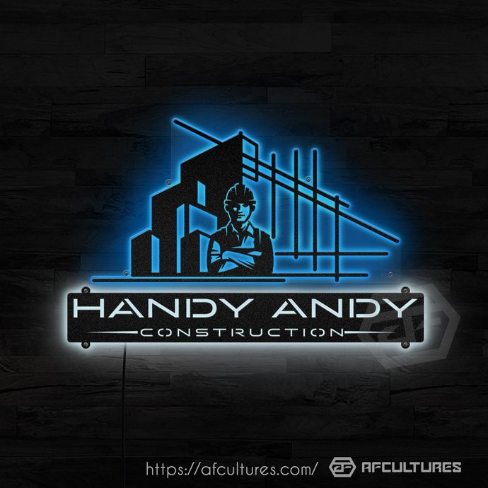 Branded Custom Signs for Handy Andy Construction | AFCultures Sign ...