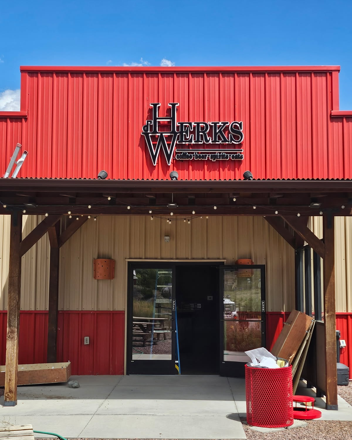 herks werks 3d sign for restaurants and bars
