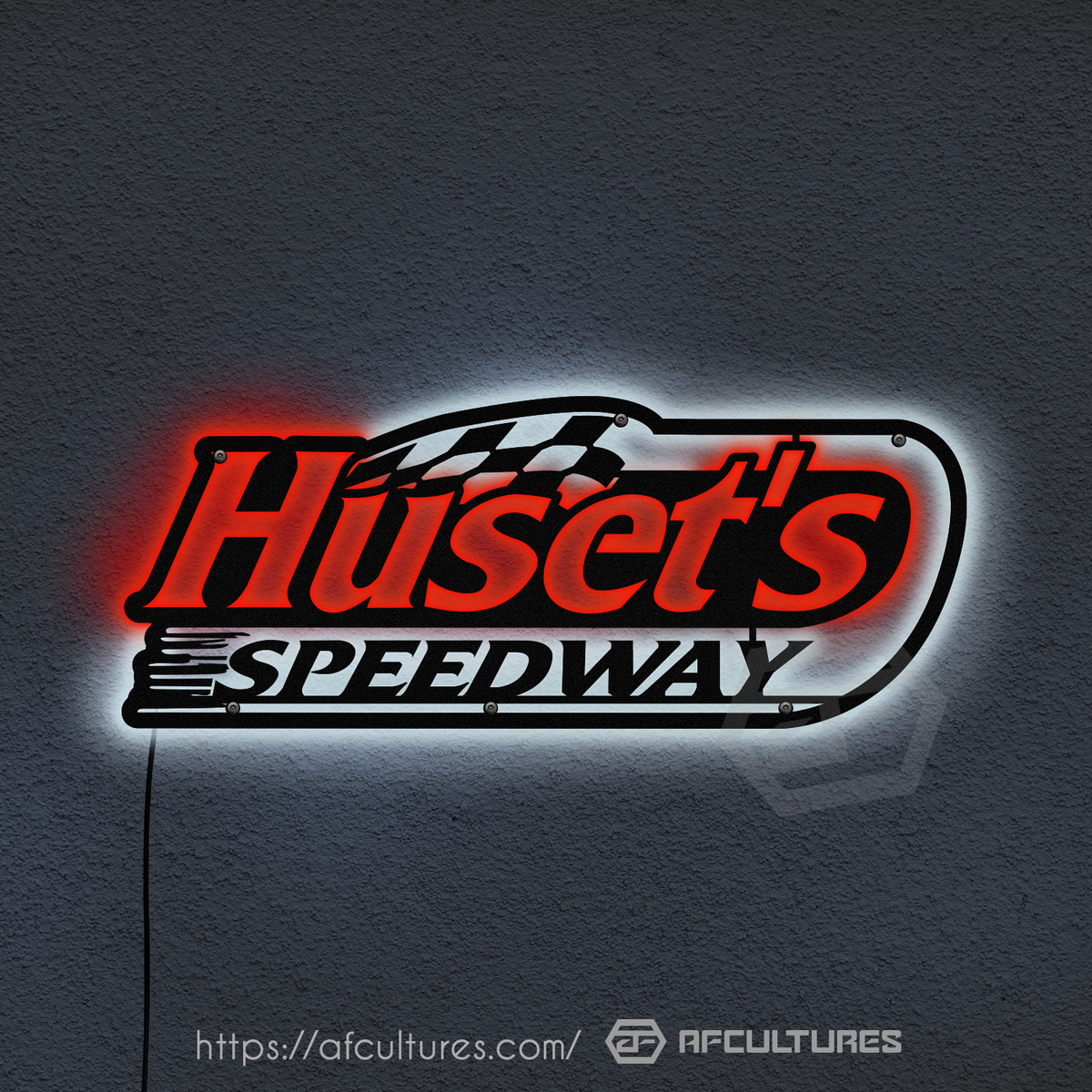 huset's speedway automotive metal signs display