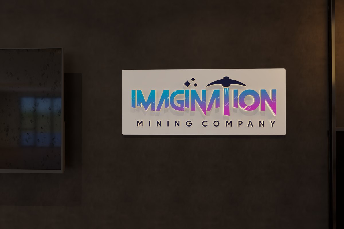 imagination mining company personal services 3d signs branding display