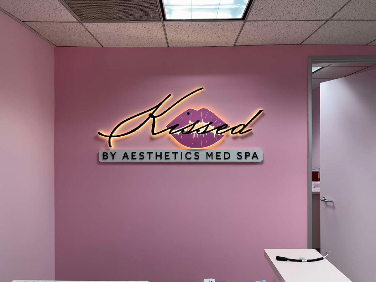 3d healthcare sign by kissed by aesthetics