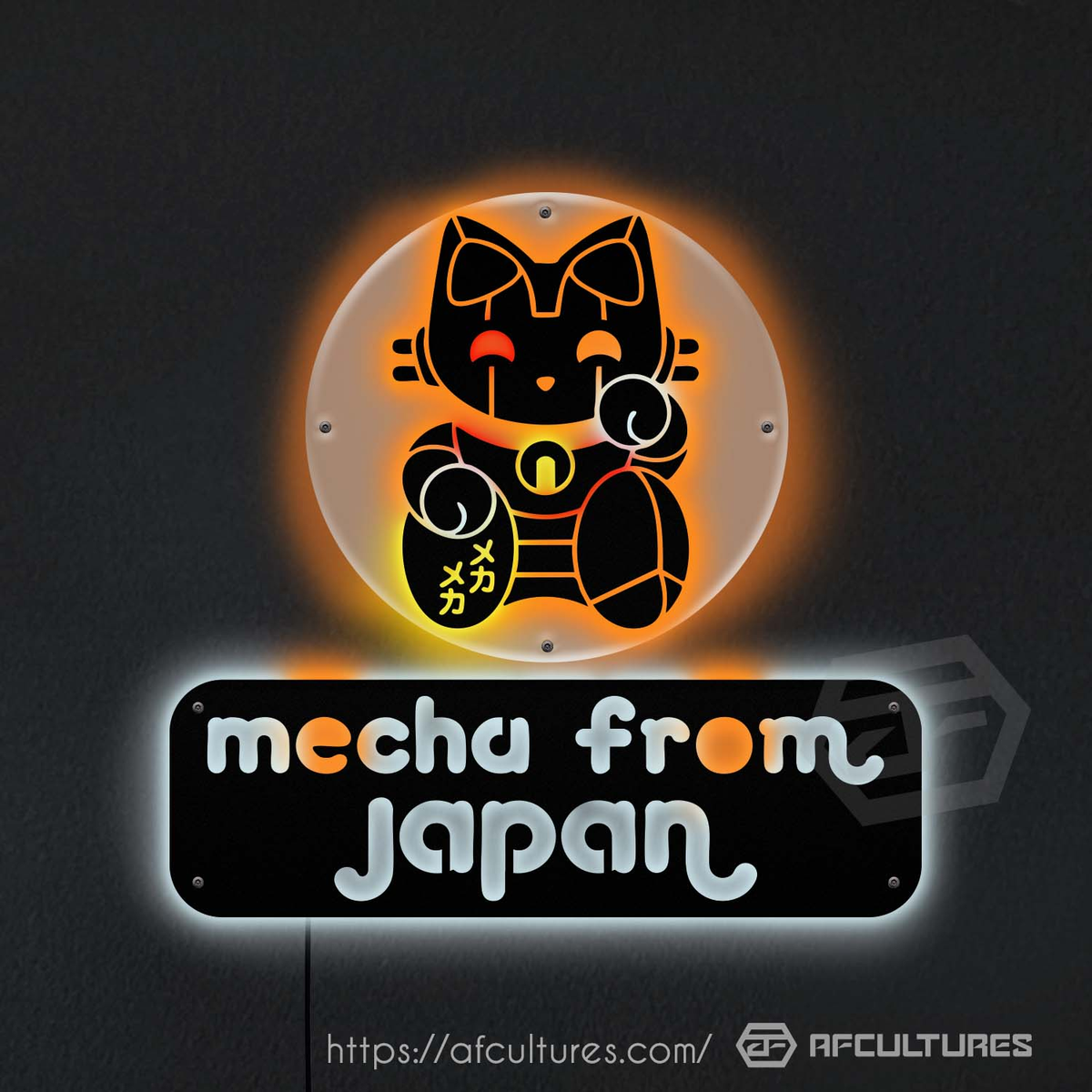 Afcultures custom signs for Mecha From Japan – AFCultures