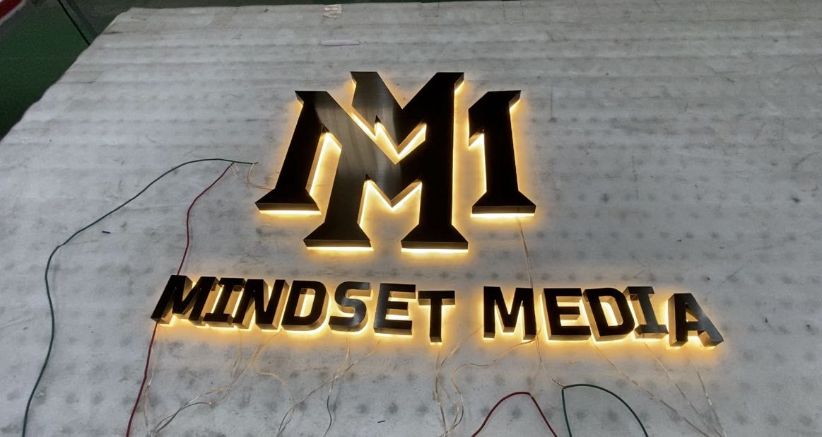 mindset media personal services branding and signage