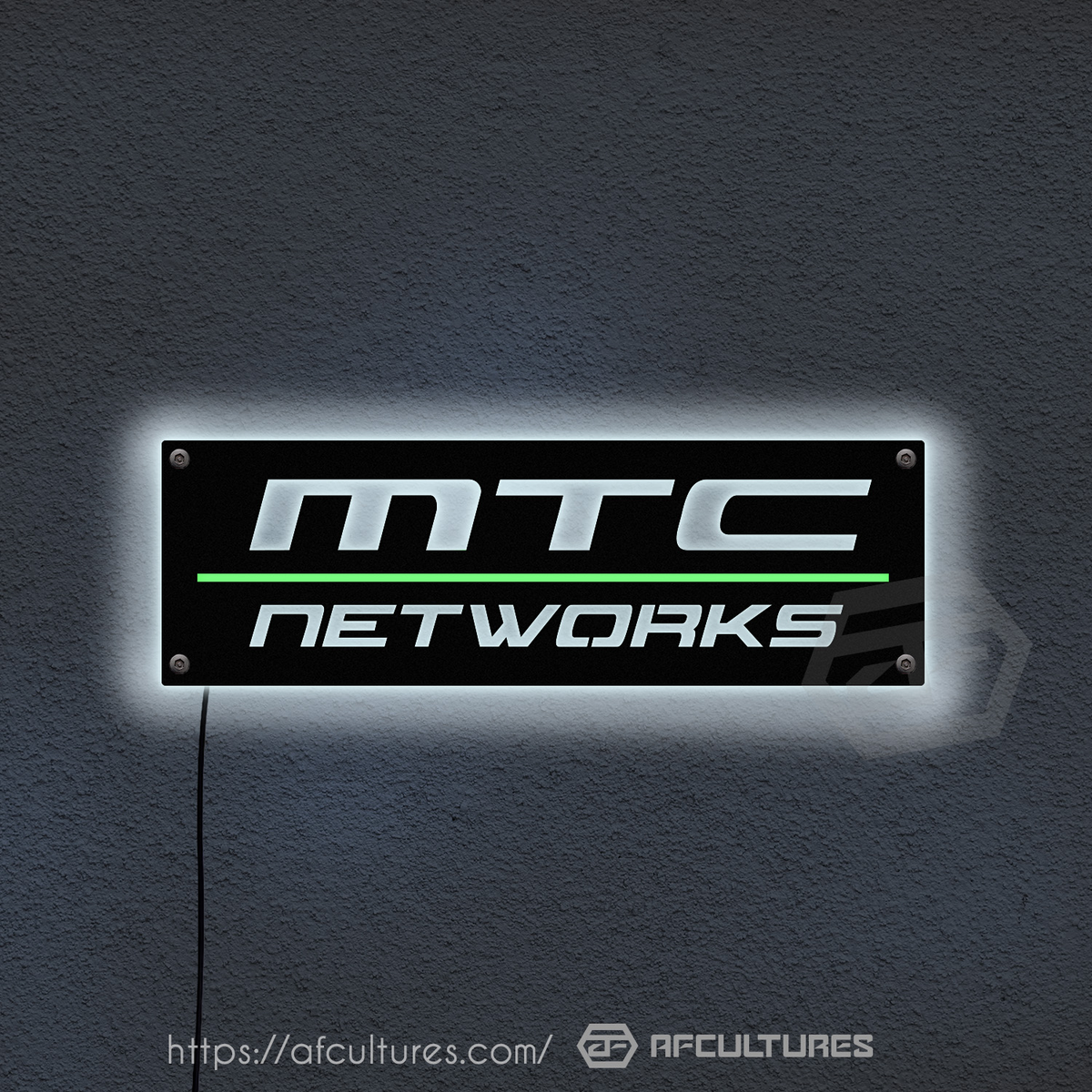 metal signs for mtc networks corporate and office