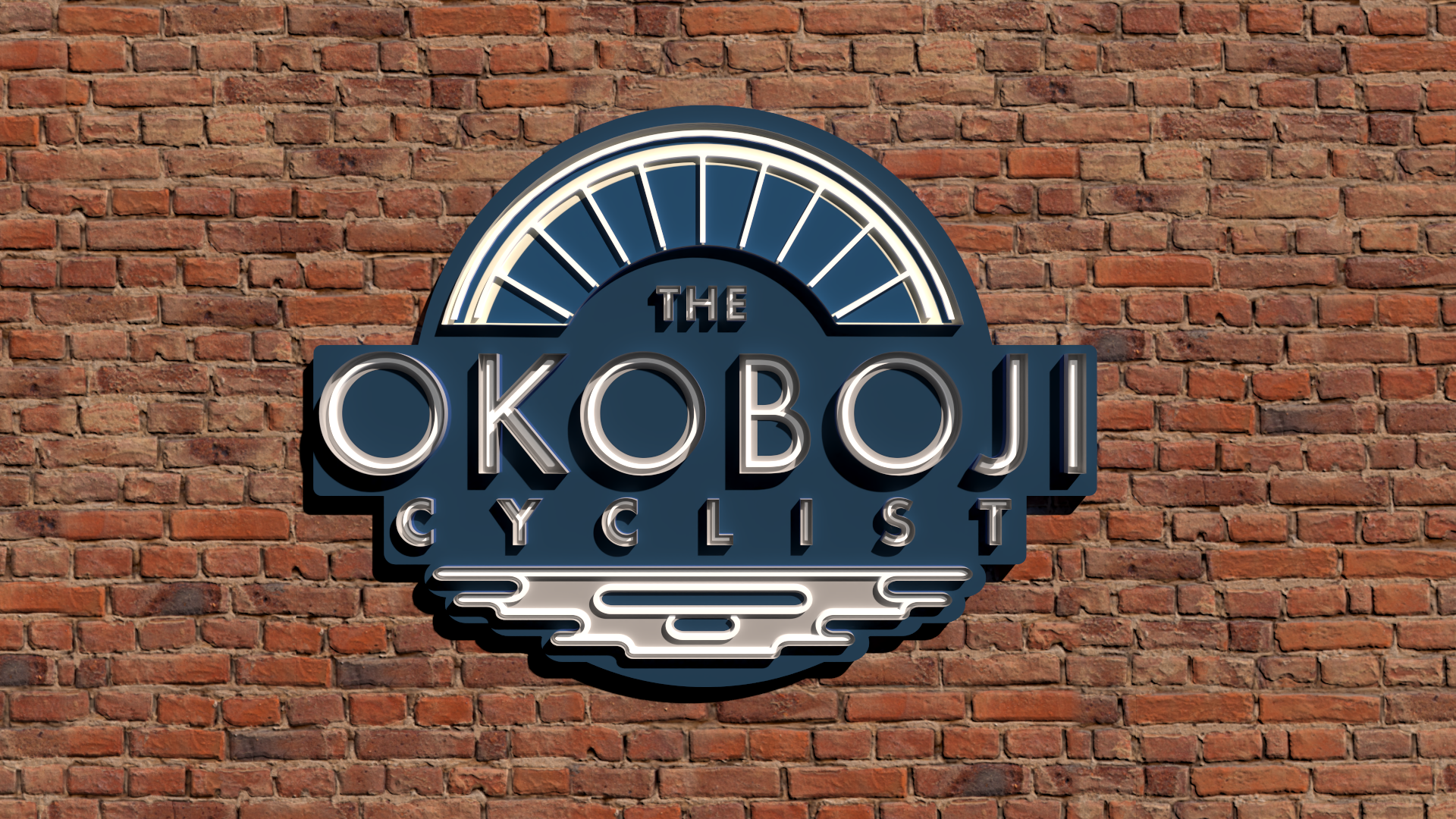 retail storefront 3d signs at the okoboji cyclist shop