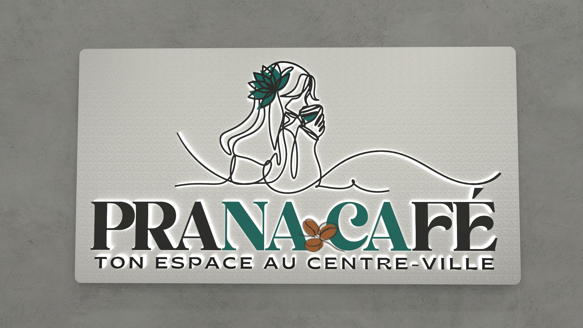 Prana Café logo