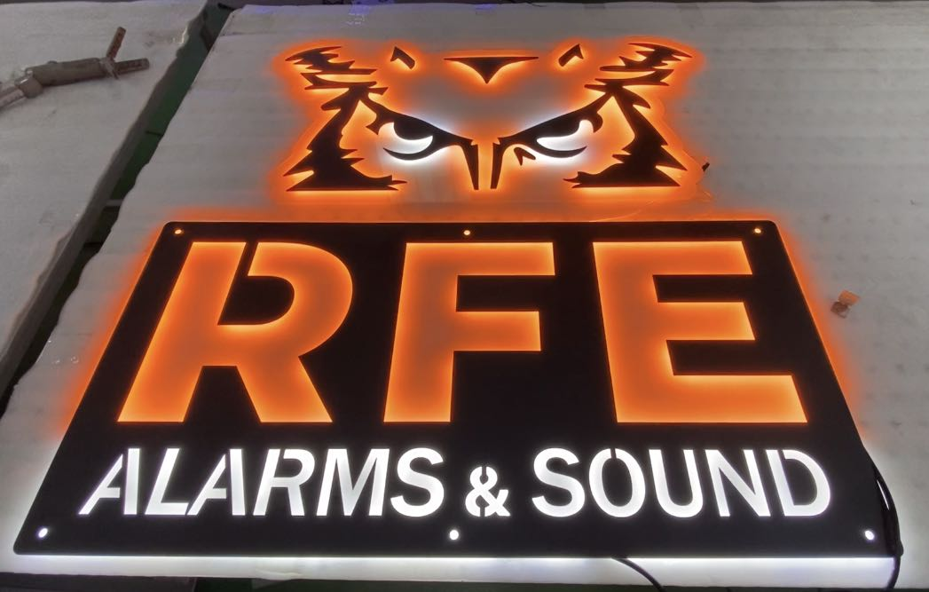 rfe alarms and sound installed home security system