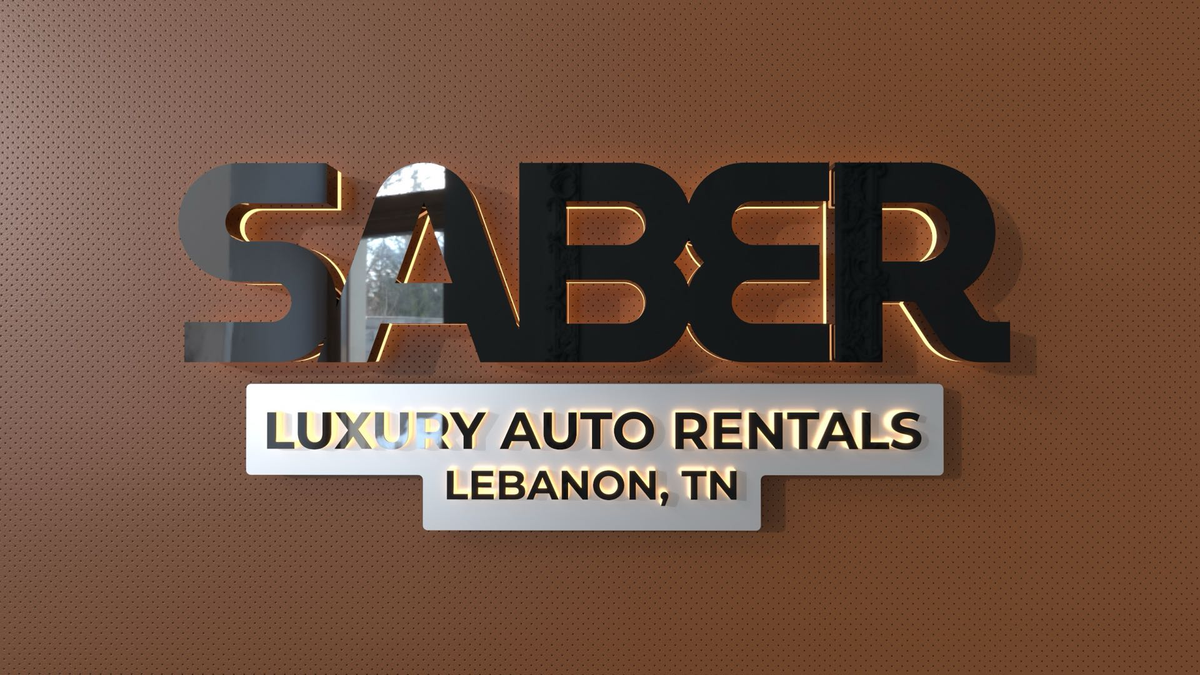 saber automotive 3d signs custom logo signage